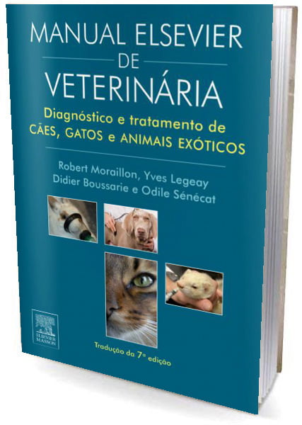 Livro Manual Elsevier de Veterinária 7/E
