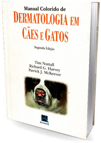 Livro - Manual Colorido de Dermatologia em Cães e Gatos 