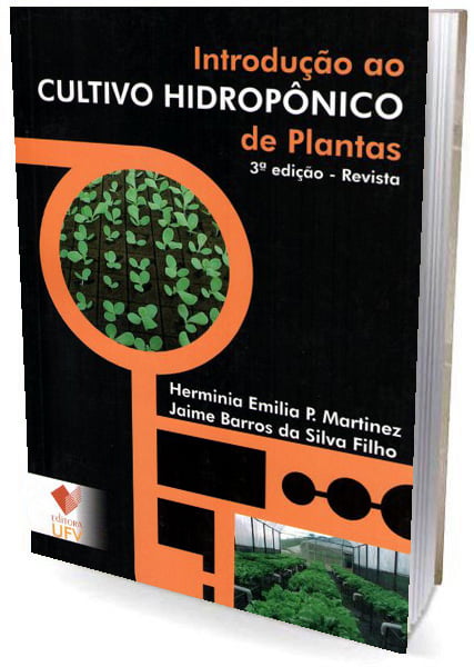 Livro Introdução ao Cultivo Hidropônico de Plantas, livro hidroponia