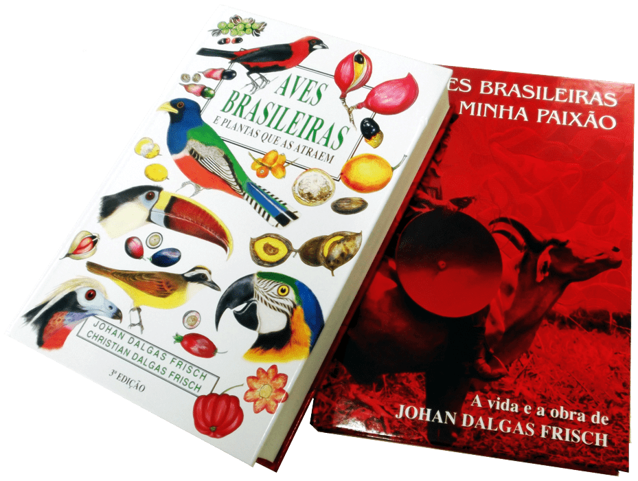 Livro Aves Brasileiras e Plantas que as Atraem, pássaros