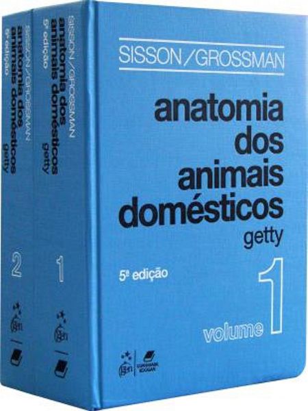 Livro Anatomia dos Animais Domésticos - 2 Volumes