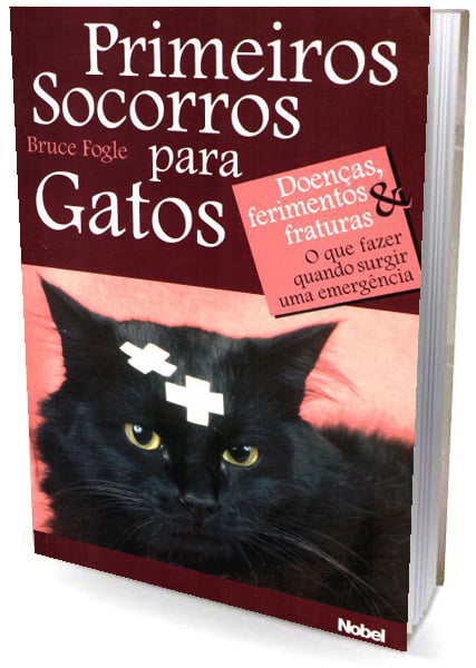 Livro Primeiros Socorros para Gatos