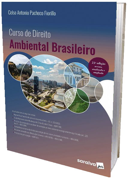 Livro - Curso de Direito Ambiental Brasileiro, 23ª Edição 2023