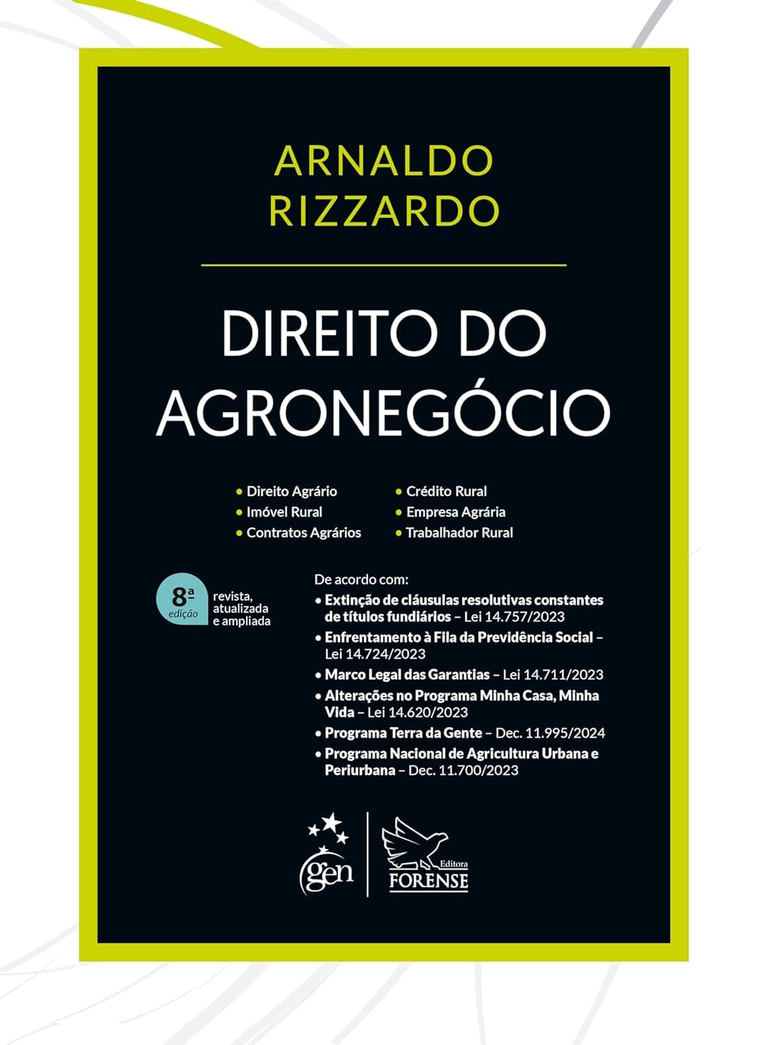 Livro - Direito do Agronegócio, 8ª Edição