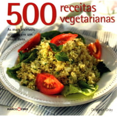Livro 500 Receitas Vegetarianas
