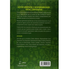 Livro - Gestão Ambiental e Responsabilidade Social Corporativa