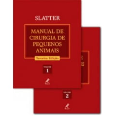 Livro - Manual de Cirurgia de Pequenos Animais (2 volumes) ? 3ª edição