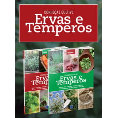 Livro - Coleção Ervas e Temperos: Conheça e Cultive ( 2 volumes)