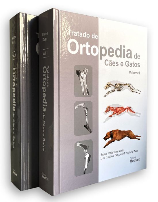 Livro - Tratado de  Ortopedia de Cães e  Gatos - 2 Volumes