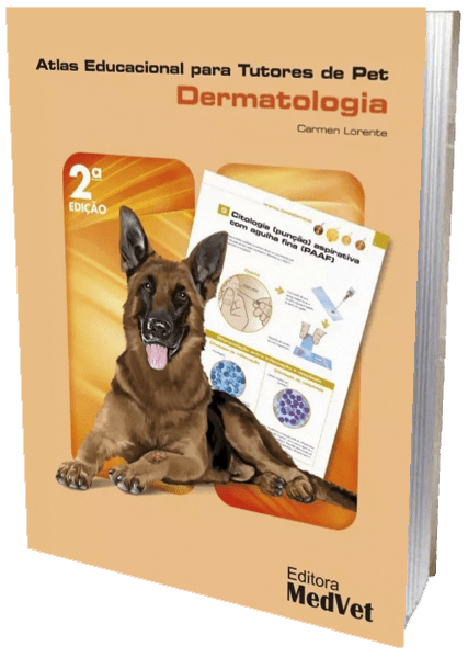 Livro - Atlas Educacional para Tutores de Pet Dermatologia, 2ª Edição